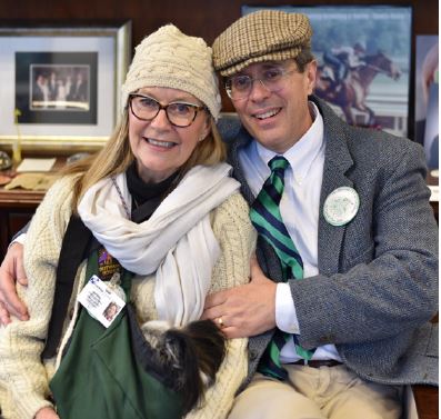 Clerk O’Shaughnessy and her husband, Tim Feran