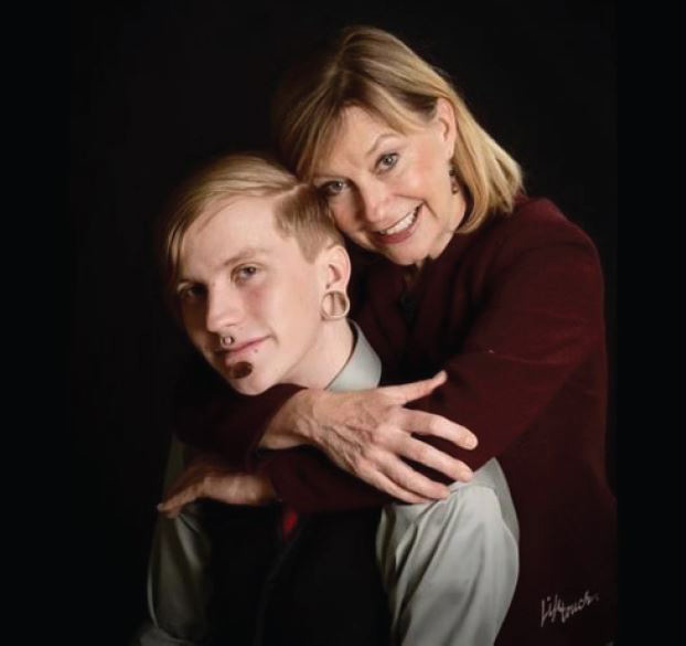 Clerk O'Shaughnessy and her son, Colin.