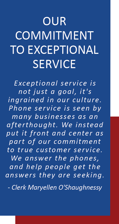 Our Commitment to Exceptional Service